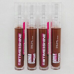 Lot of 4 New Sealed Uoma Beauty by Sharon C Hi-Shine Lip Gloss Color is "Edible"